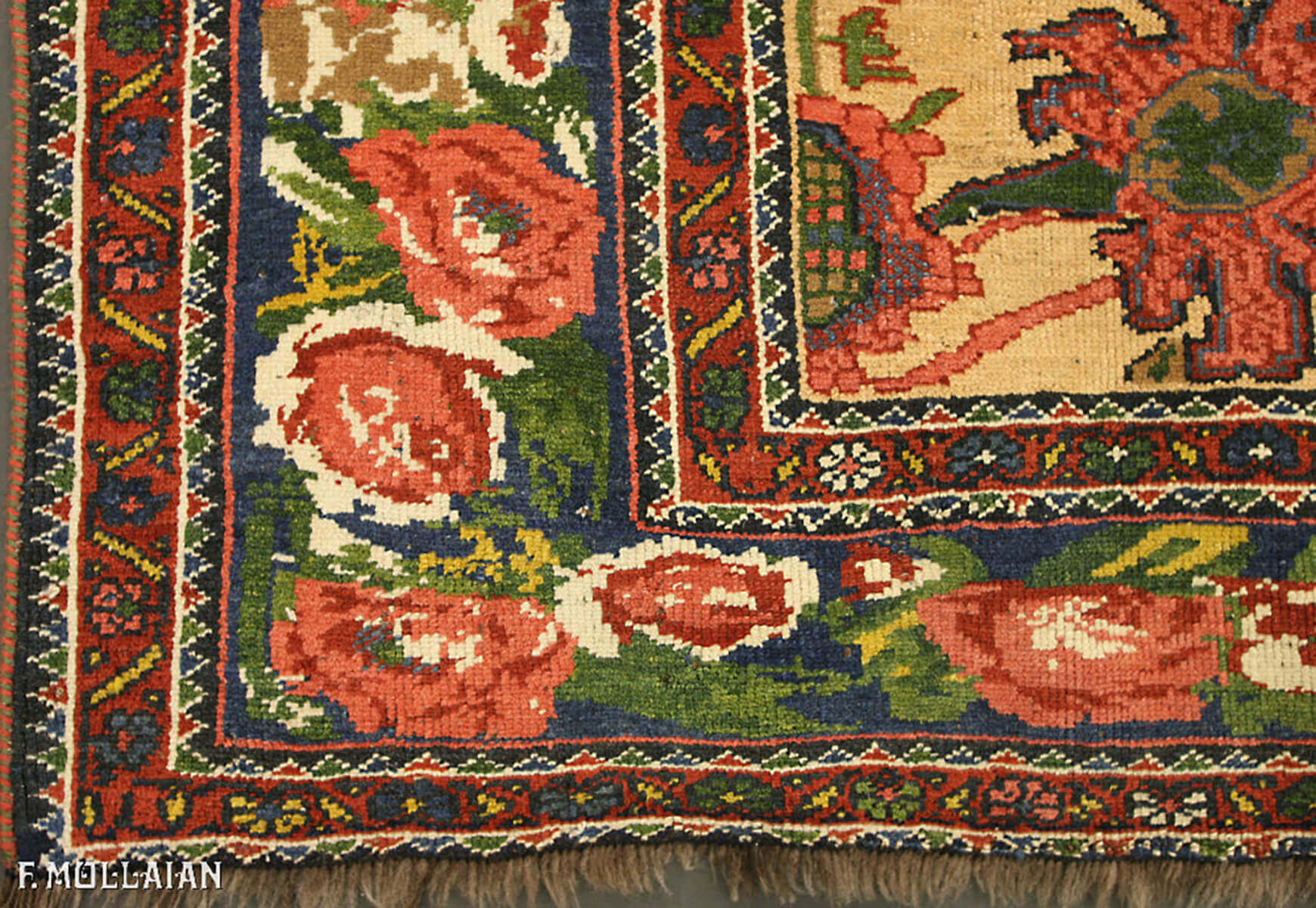 Teppich Persischer Antiker Bakhtiari n°:36060622